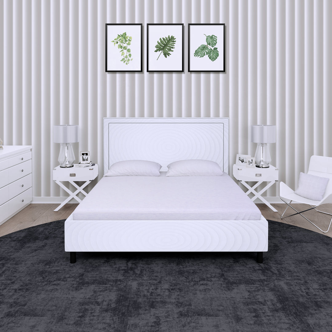 Fabrilore 300 TC Fitted Bedsheet - Melange Off-white