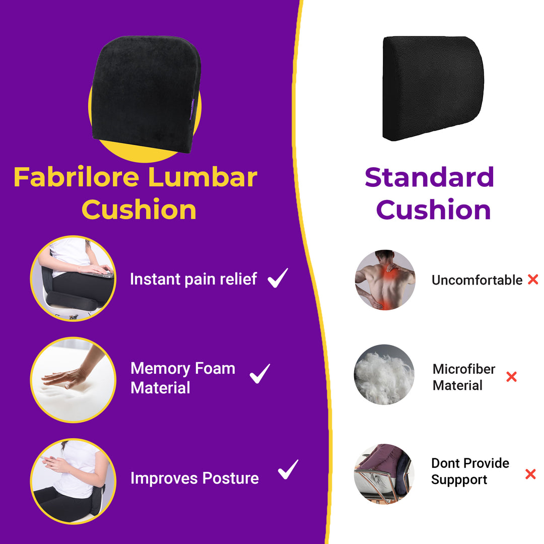 Fabrilore Slim Lumbar Support